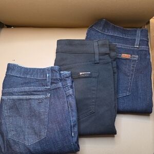 Joe's Jeans Women's Skinny Jeans - Dark Blue and Black